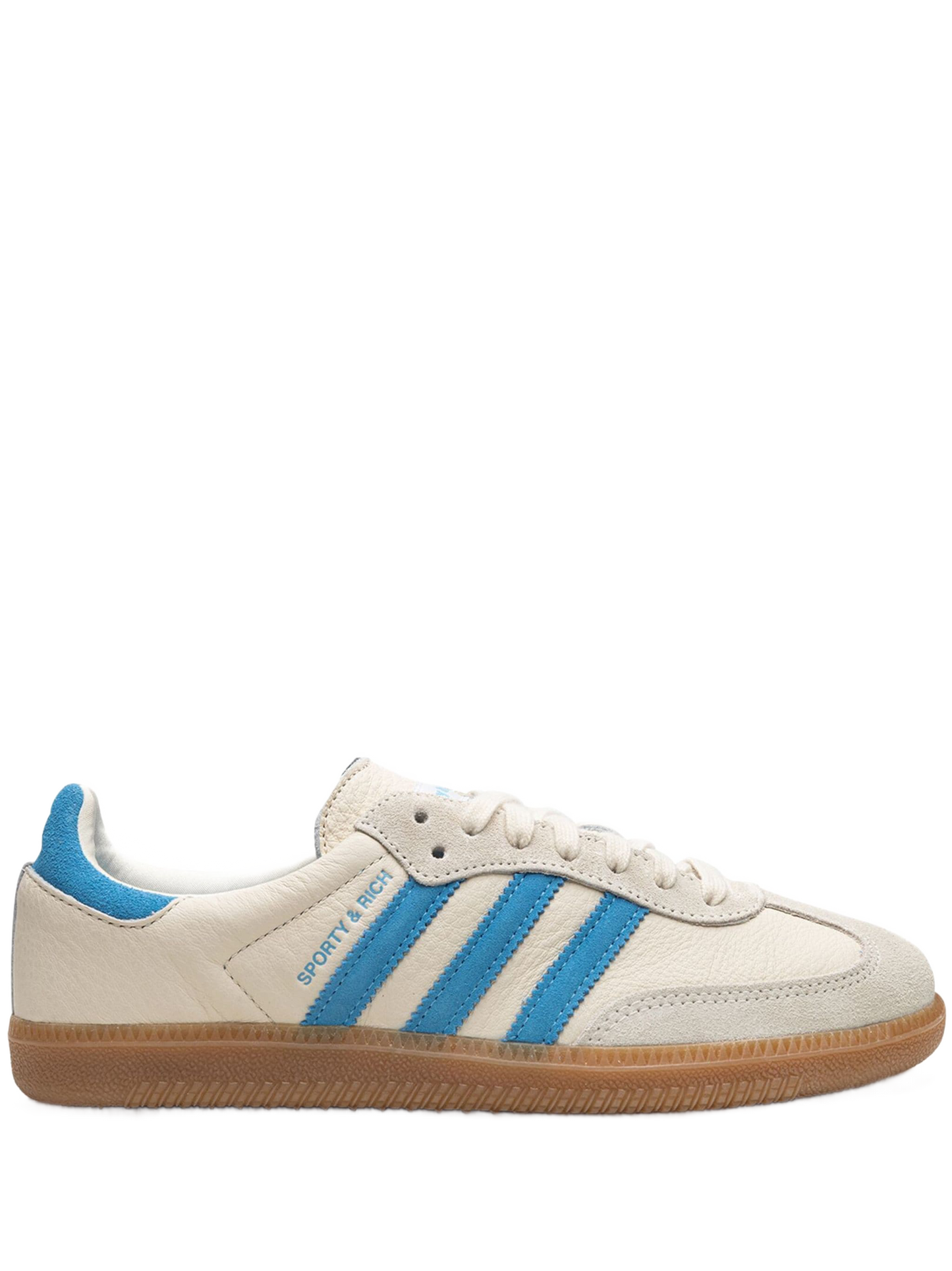 Adidas Samba "SPORTY & RICH - Cream Blue" Sneakers