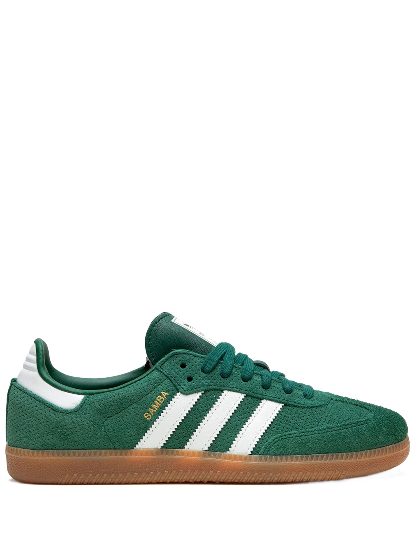 Adidas Samba OG "Core Green/Core White/Gum" Sneakers