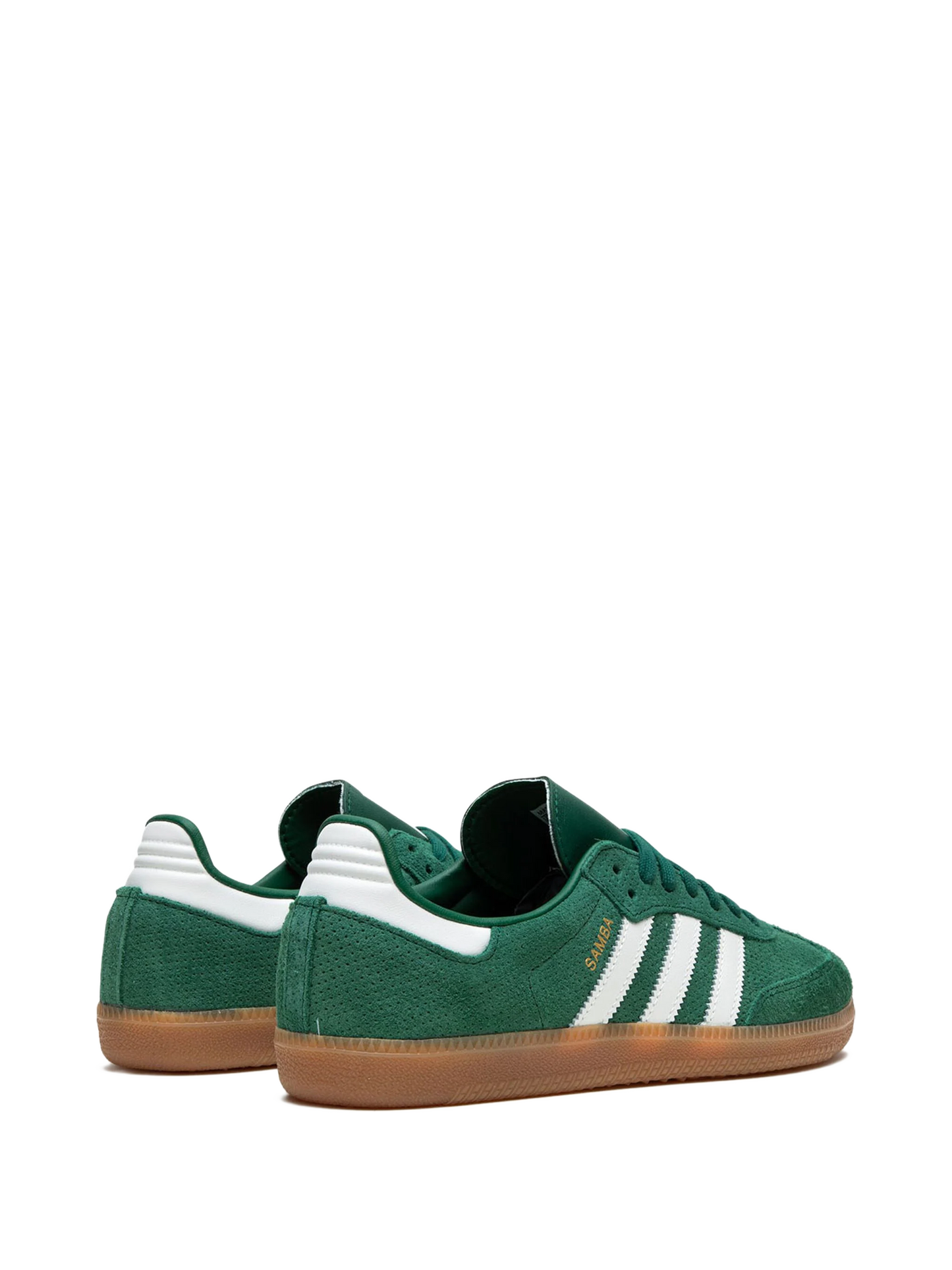 Adidas Samba OG "Core Green/Core White/Gum" Sneakers